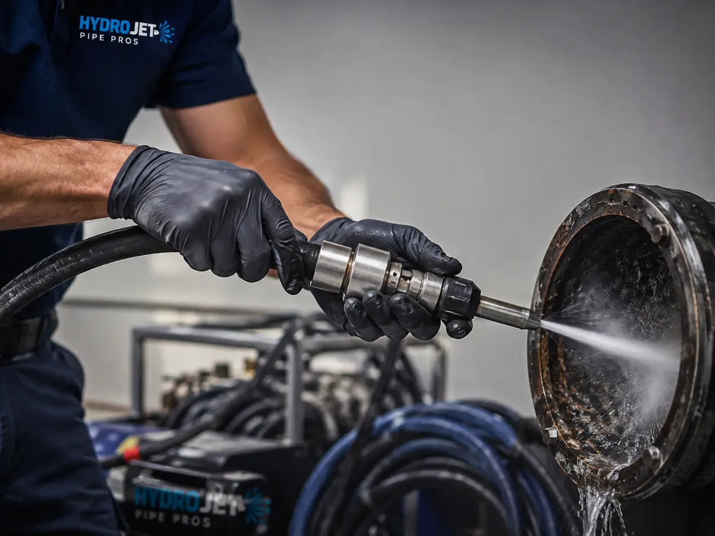 Hydro Jet Pipe Descaling in Emeryville, CA